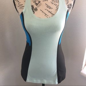 Luluemon athletica color block tank. Size 6